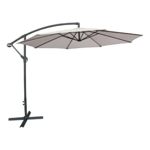 Sombrilla Lateral Fiwaki Modelo Bf-sjila3mn natural Lisa