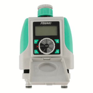 Programador De Riego Fiwaki Bf-pr-02 Eficiente Y Fácil Uso Verde Claro